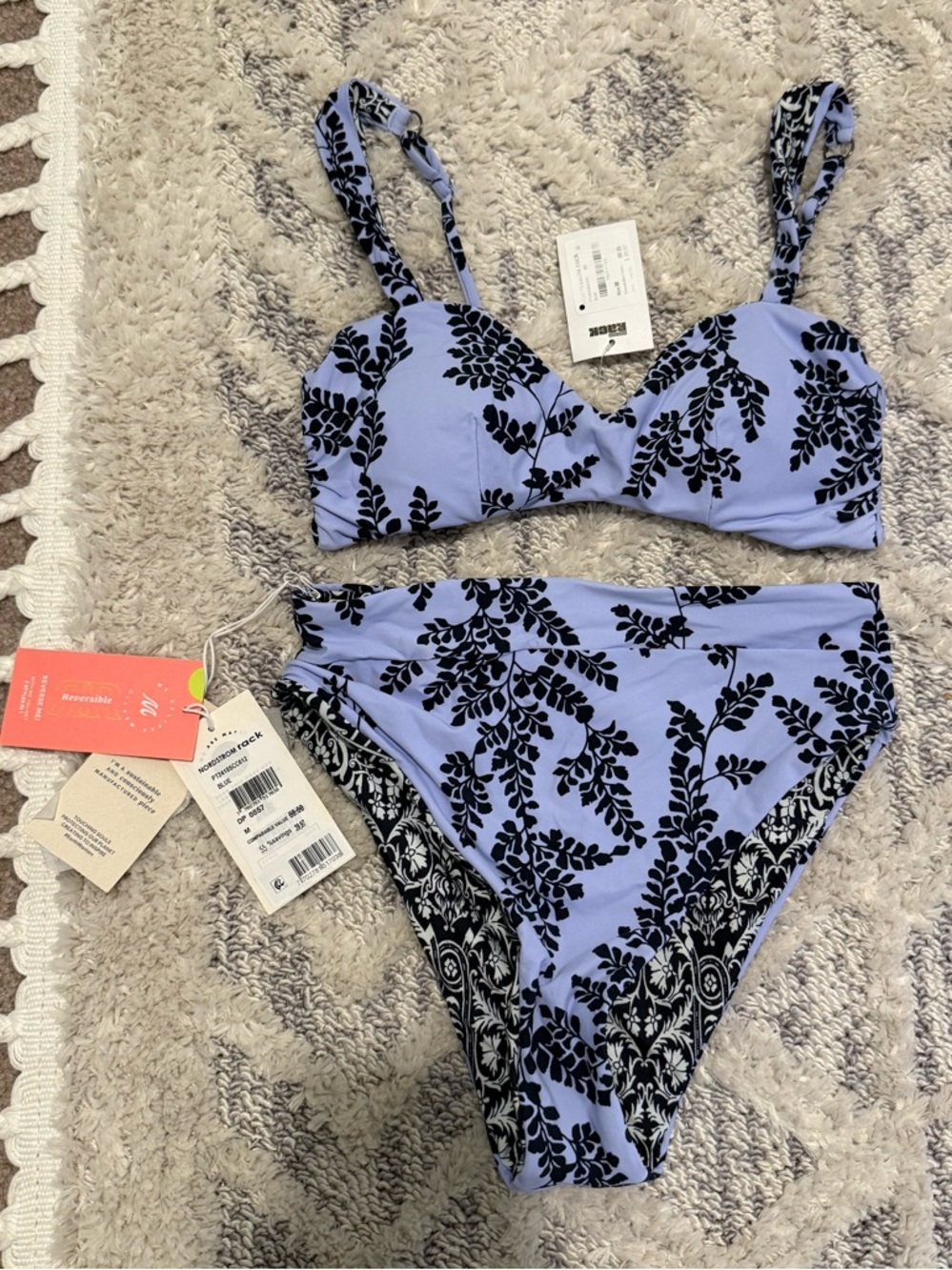 Maaji Size Medium Reversible Bikini NWT